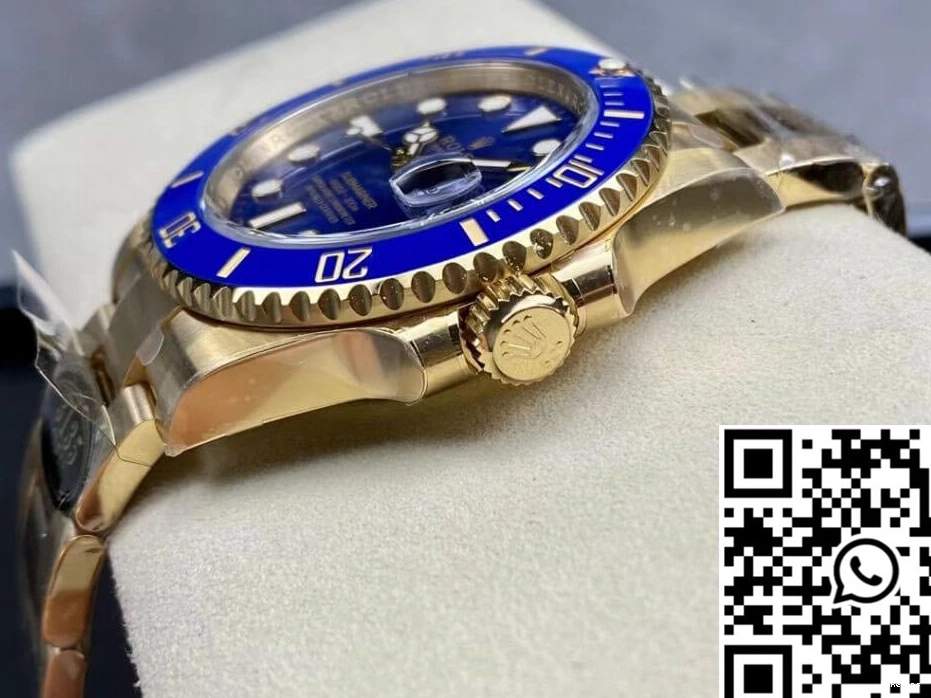 Blue Submariner Clean Rolex M116618LB-0003 Factory 1213 ComfortFit Bezel 0713